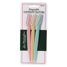Load image into Gallery viewer, Brow Shaping Razors 3 Pack