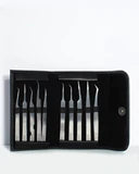 Load image into Gallery viewer, Leather Tweezer Organizer