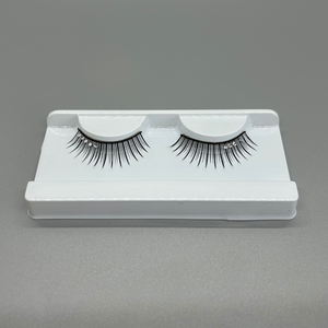 Black with Gems outer half Strip Lashes