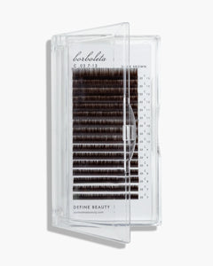 Cashmere Touch Brown Lashes - Burnt Walnut