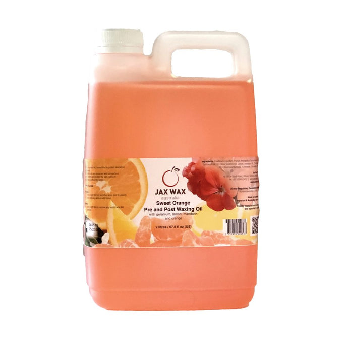 Jax Wax Sweet Orange Pre and Post Wax Oil - 2 Liter